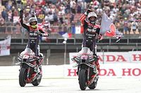 MotoGP Catalan GP: Espargaro leads historic Aprilia 1-2 after Bagnaia crash